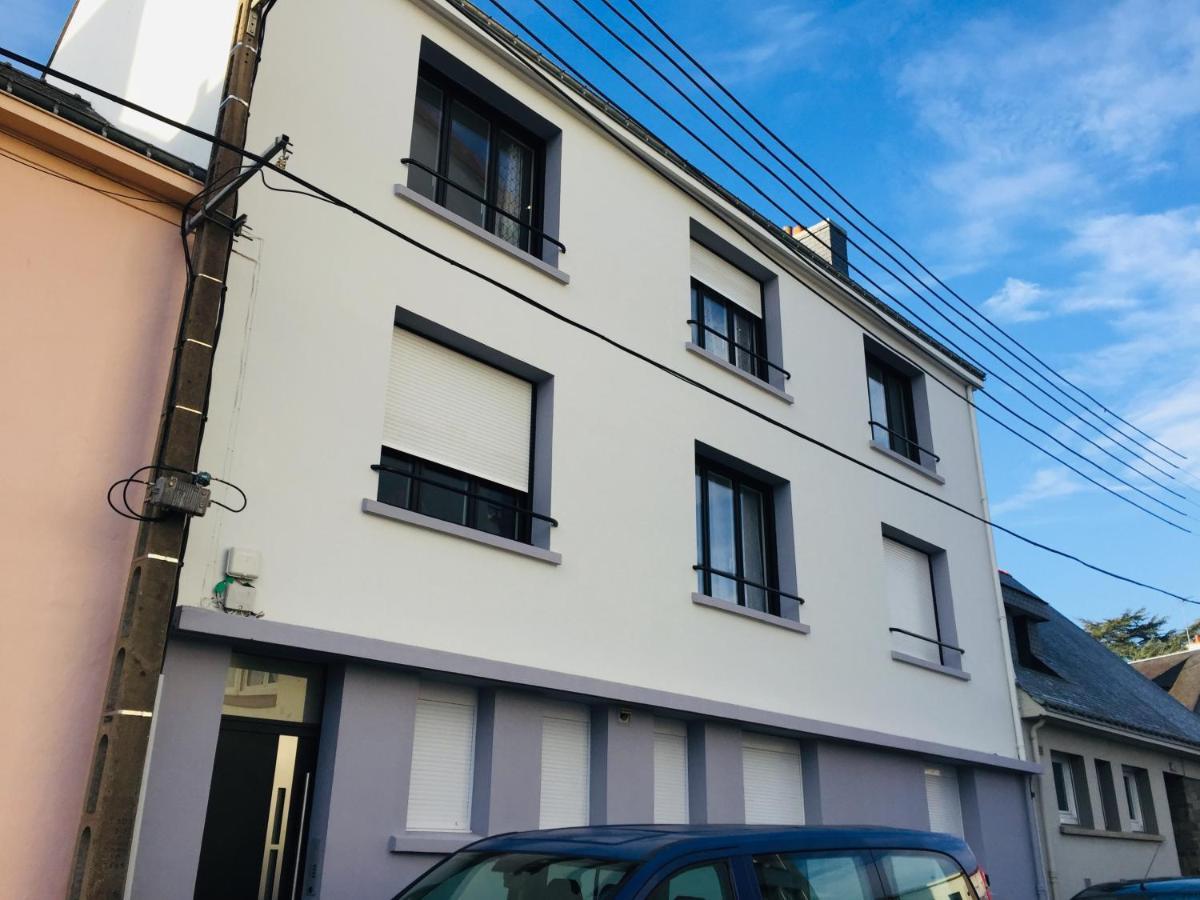 Grand Studio Avec Terrasse Proche De L'Hypercentre De Lorient Eksteriør bilde
